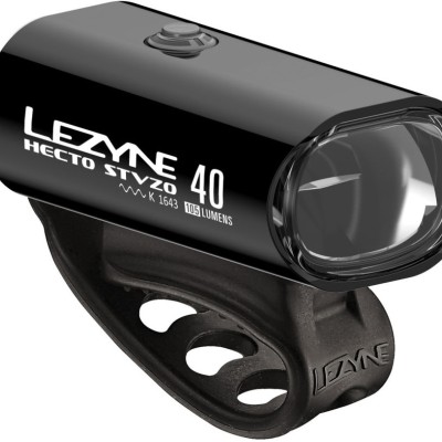 Abbildung: Lezyne LED Fahrradbeleuchtung Hecto Drive 40 StVZO Vorderlicht